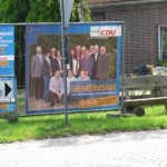 CDU Plakate in Westerscheps